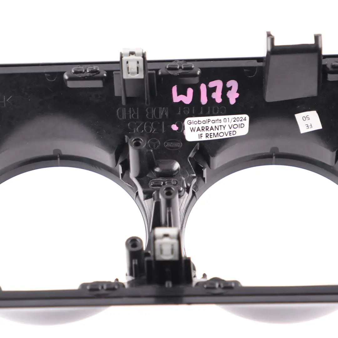 Mercedes W177 Dashboard Centre Dash Air Vents Trim Black - SKU rhd-A1776800001 - Part number A1776800001
