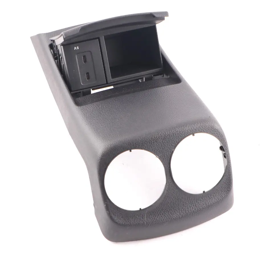 Centre Console Rear Air Vent Nozzle Grill Tray Black to Mercedes W177 with Part number A1776803701 Mercedes W177 Centre Console Rear Air Vent Nozzle Grill Tray Black - SKU A1776803701-2 - Part number A1776803701