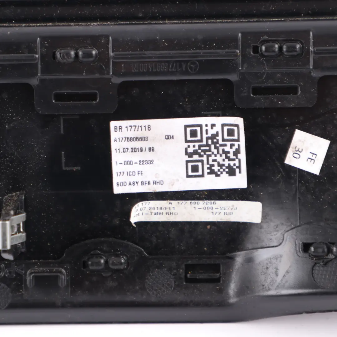 Trim Strip Mercedes W177 Dashboard Decorative Strip Passenger Side to with Part number A1776805603 Trim Strip Mercedes W177 Dashboard Decorative Strip Passenger Side - SKU rhd-A1776805603 - Part number A1776805603