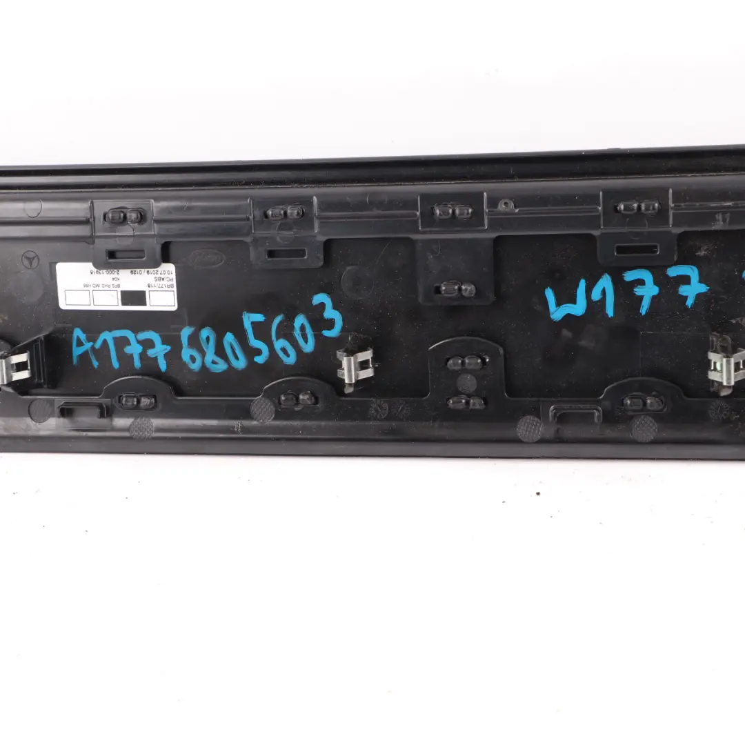 Trim Strip Mercedes W177 Dashboard Decorative Strip Passenger Side to with Part number A1776805603 Trim Strip Mercedes W177 Dashboard Decorative Strip Passenger Side - SKU rhd-A1776805603 - Part number A1776805603