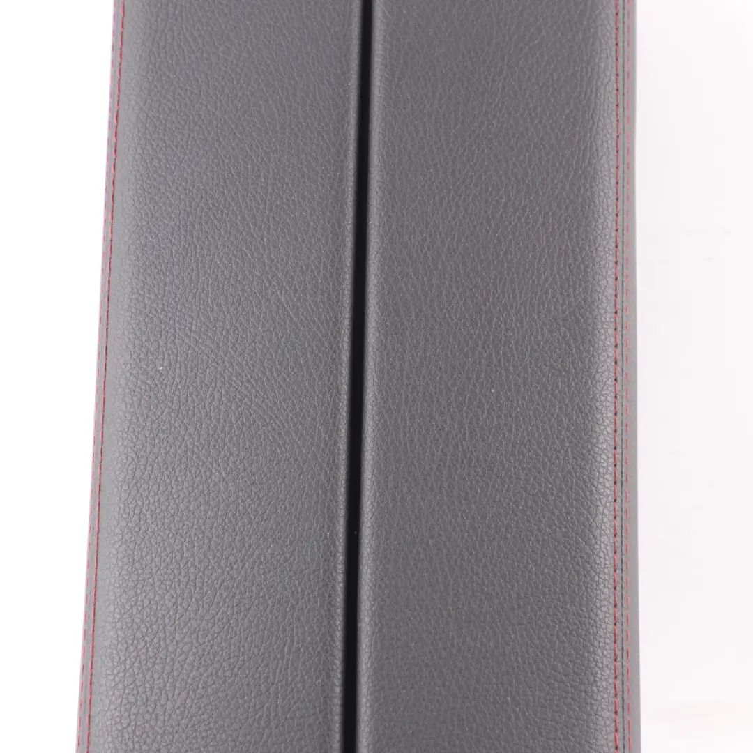 Bracciolo Console Centrale Coperchio Pelle Nero Rosso Filetti per Mercedes W177 con numero di parte A1776806603 Mercedes W177 Bracciolo Console Centrale Coperchio Pelle Nero Rosso Filetti - SKU A1776806603-1 - Numero di parte A1776806603