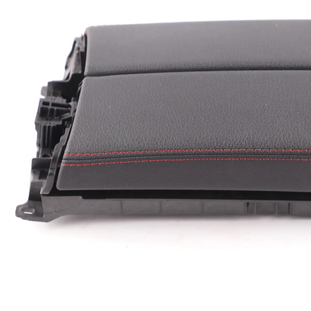 Mercedes W177 Arm Rest Centre Console Cover Armrest Leather Black Red Threads - SKU A1776806603-1 - Part number A1776806603