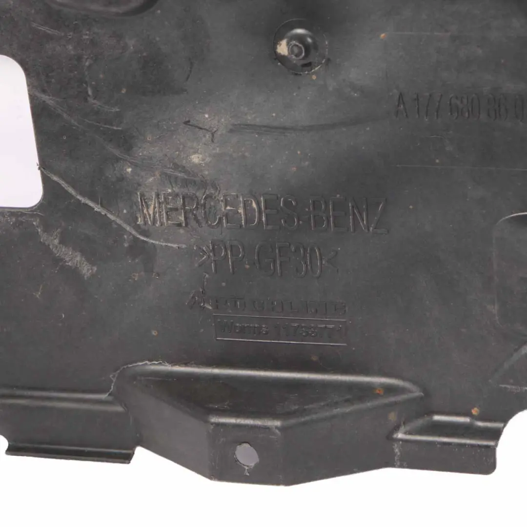 Underfloor Underbody Cover Right O/S Protection Panel to Mercedes W177 with Part number A1776808603 Mercedes W177 Underfloor Underbody Cover Right O/S Protection Panel - SKU A1776808603 - Part number A1776808603