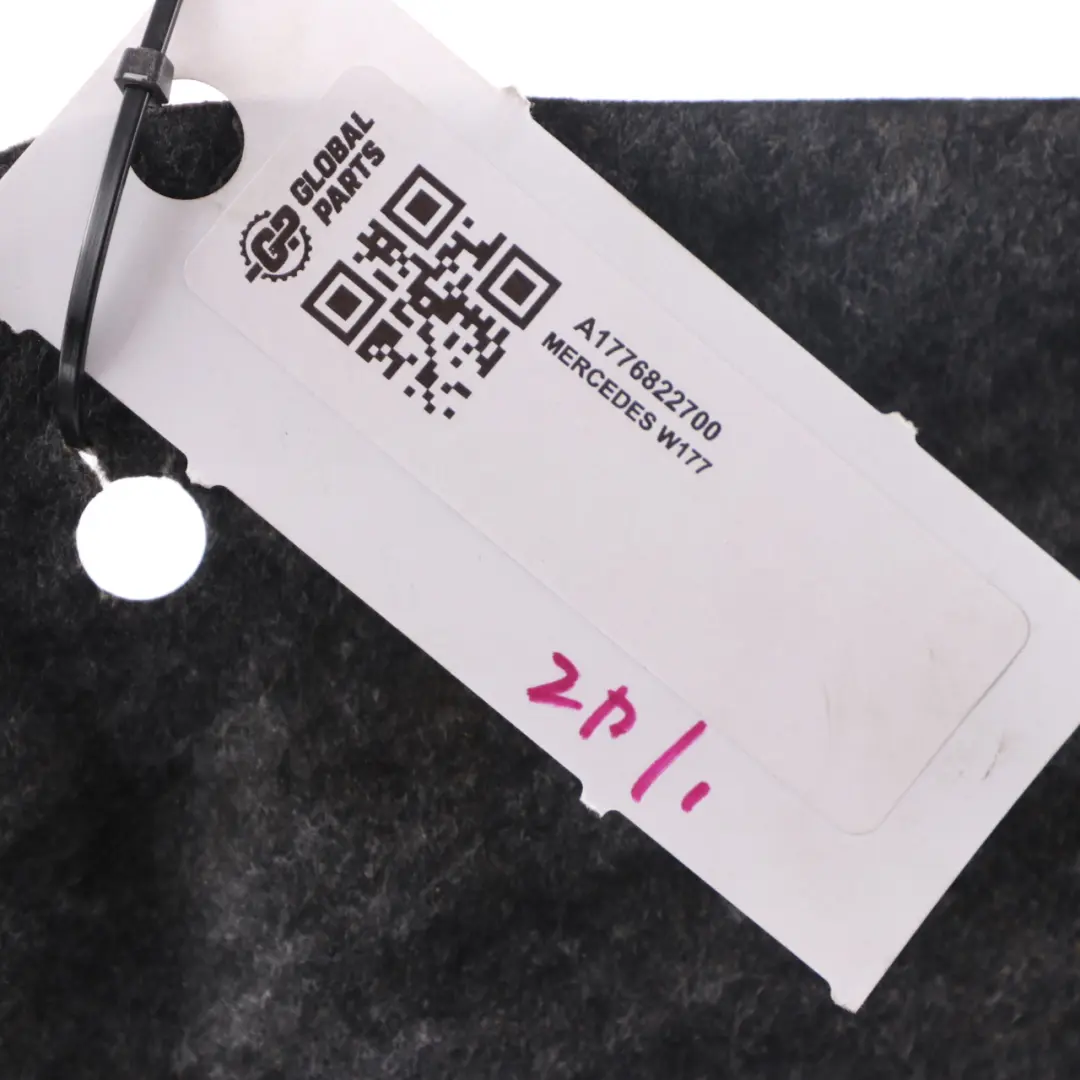 Hood Bonnet Cover Dampening Insert Insulation to Mercedes C118 W177 with Part number A1776822700 Mercedes C118 W177 Hood Bonnet Cover Dampening Insert Insulation - SKU A1776822700 - Part number A1776822700