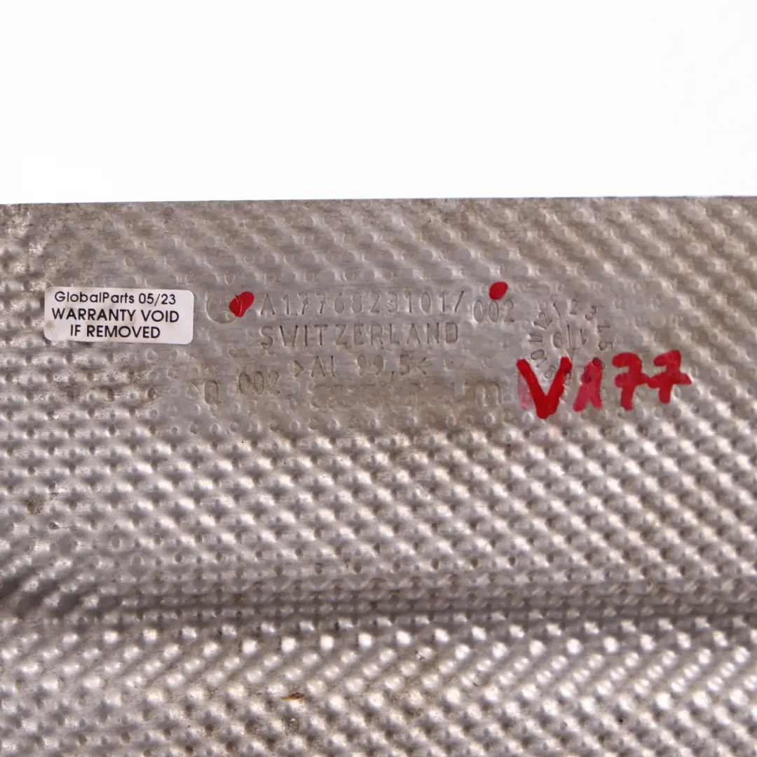 Heat Protection Shield Mercedes W177 Thermal Protection Rear Panel to with Part number A1776823101 Heat Protection Shield Mercedes W177 Thermal Protection Rear Panel - SKU A1776823101 - Part number A1776823101