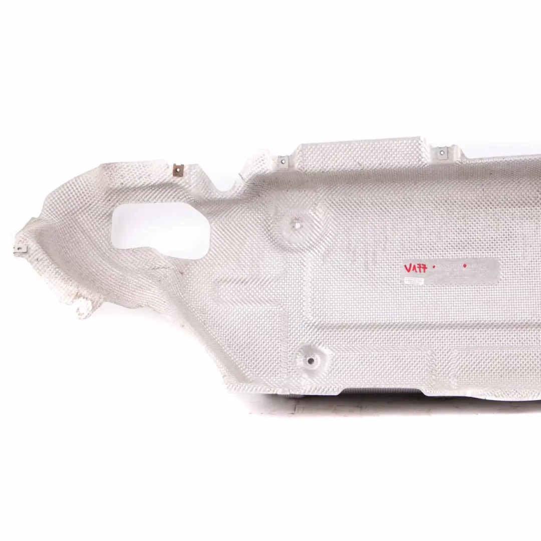 Heat Shield Cover Plate Exhaust Rear Muffler to Mercedes W177 W247 with Part number A1776825000 Mercedes W177 W247 Heat Shield Cover Plate Exhaust Rear Muffler - SKU A1776825000 - Part number A1776825000