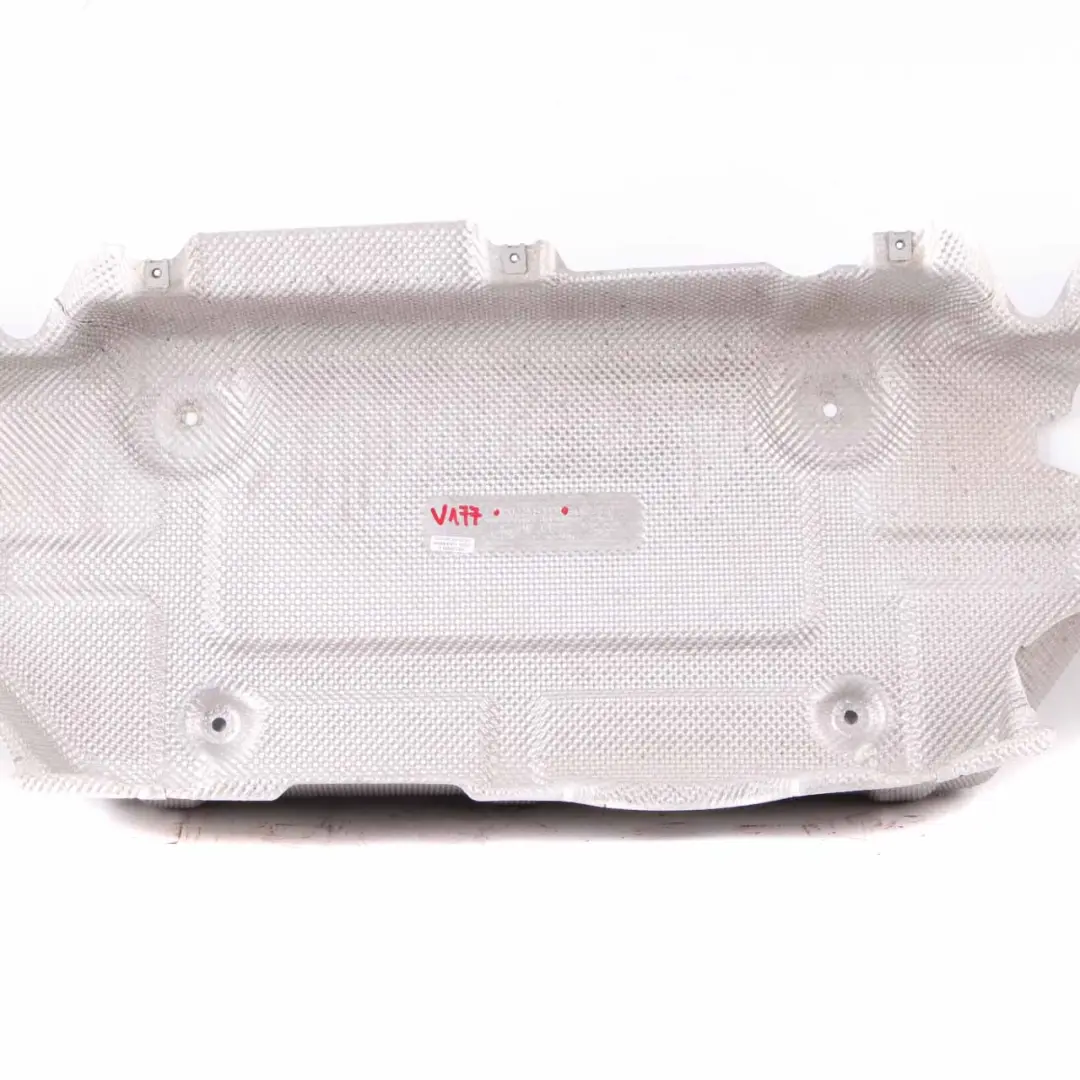 Heat Shield Cover Plate Exhaust Rear Muffler to Mercedes W177 W247 with Part number A1776825000 Mercedes W177 W247 Heat Shield Cover Plate Exhaust Rear Muffler - SKU A1776825000 - Part number A1776825000