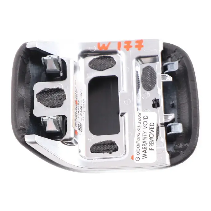 Mercedes W177 Consola Reposamanos Reposamanos Funda Cuero Negro - SKU A1776833400 - Número de pieza A1776833400