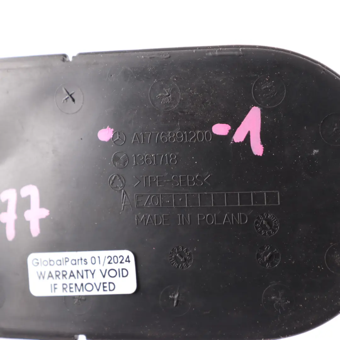 Centre Console Trim Storage Tray Insert Mat Cover to Mercedes W177 with Part number A1776891200 Mercedes W177 Centre Console Trim Storage Tray Insert Mat Cover - SKU A1776891200-1 - Part number A1776891200