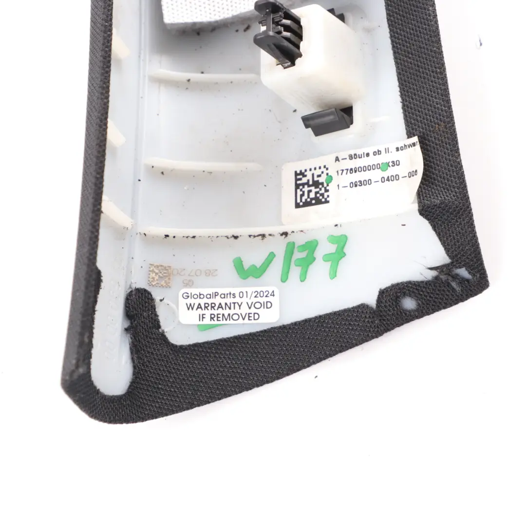 Trim Pillar A Panel Column A Cover Left Black to Mercedes W177 with Part number A1776900000 Mercedes W177 Trim Pillar A Panel Column A Cover Left Black - SKU A1776900000-1 - Part number A1776900000