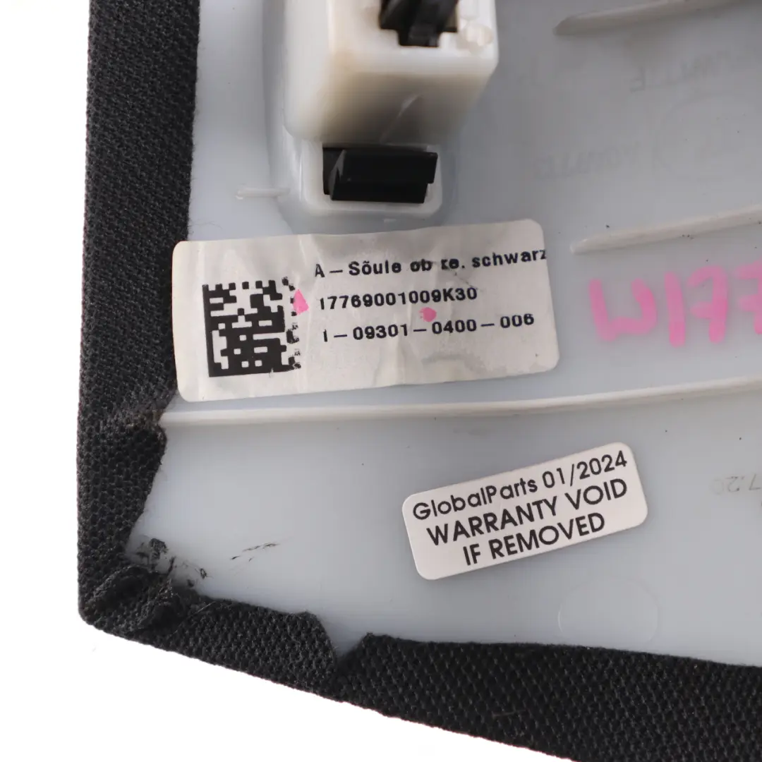 Mercedes W177 Embellecedor Panel Columna A Tapa Superior Derecha - SKU A1776900100 - Número de pieza A1776900100