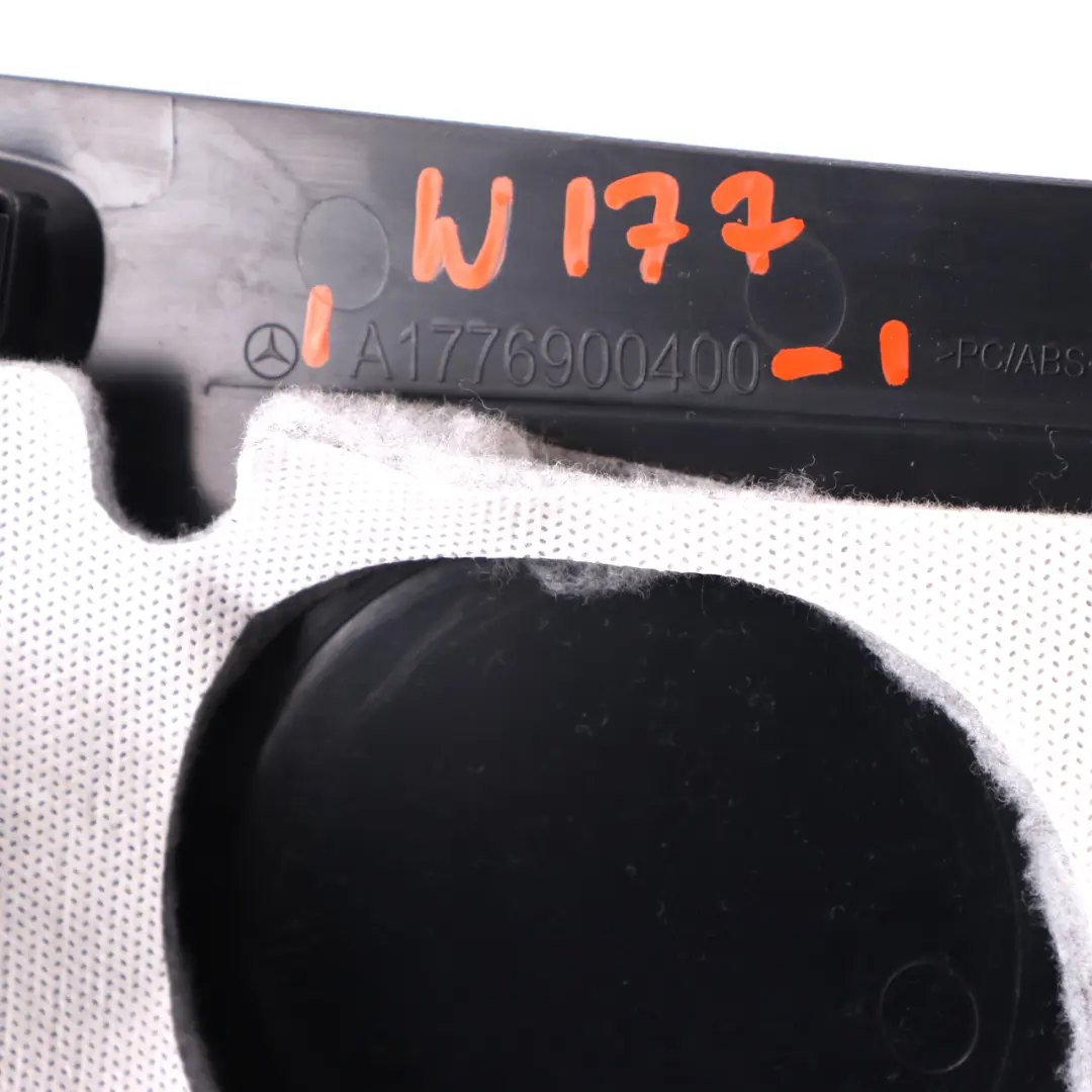 Trim Pillar Panel Column C Cover Rear Left N/S Black to Mercedes W177 with Part number A1776900400 Mercedes W177 Trim Pillar Panel Column C Cover Rear Left N/S Black - SKU A1776900400-1 - Part number A1776900400