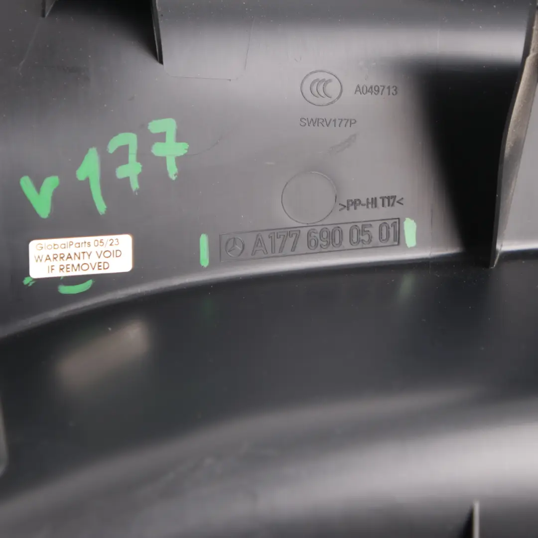 Listwa Osłona Progowa Lewy Tył Tylna do Mercedes V177 o numerze A1776900501 Mercedes V177 Listwa Osłona Progowa Lewy Tył Tylna - SKU A1776900501 - Numer Części A1776900501