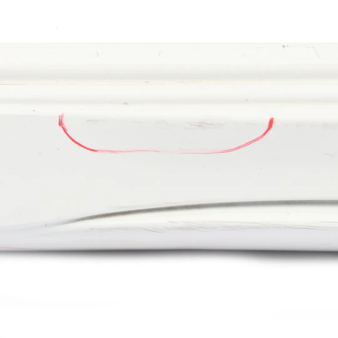 Mercedes W177 Side Skirt Right O/S Door Sill Cover W247 Polar White - 149 - SKU A1776980200-POL - Part number A1776980200