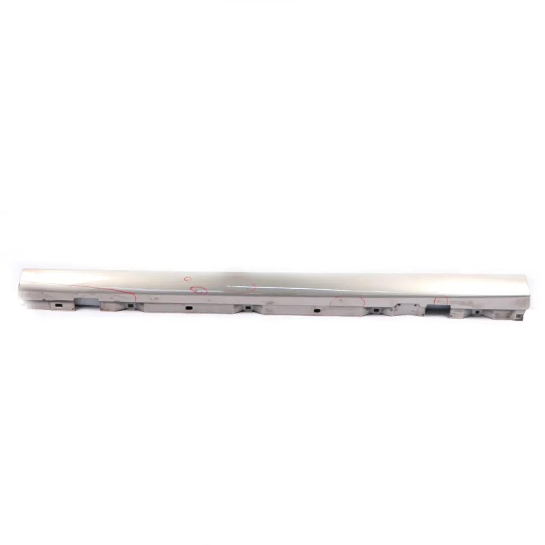 Mercedes W177 Side Skirt Left N/S Door Sill Cover W247 Mojave Silver - 859 - SKU A1776984200-MOS - Part number A1776984200