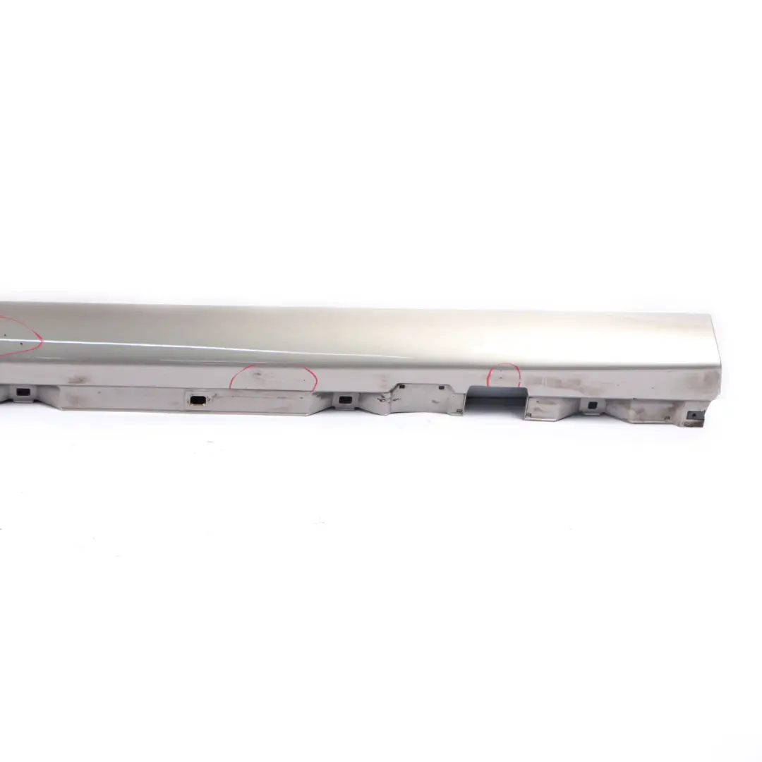 Side Skirt Left N/S Door Sill Cover W247 Mojave Silver - 859 to Mercedes W177 with Part number A1776984200 Mercedes W177 Side Skirt Left N/S Door Sill Cover W247 Mojave Silver - 859 - SKU A1776984200-MOS - Part number A1776984200