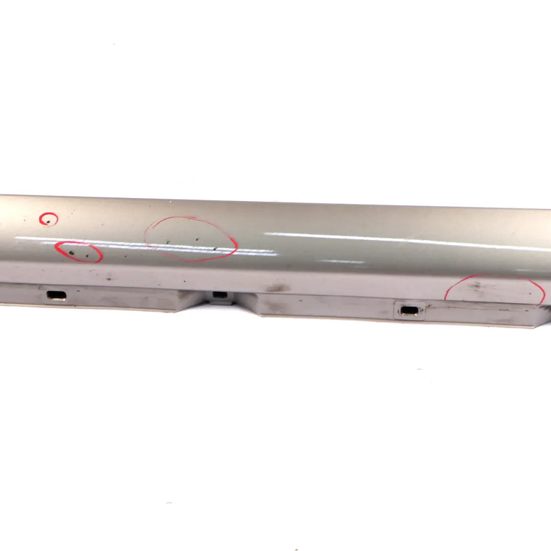 Side Skirt Left N/S Door Sill Cover W247 Mojave Silver - 859 to Mercedes W177 with Part number A1776984200 Mercedes W177 Side Skirt Left N/S Door Sill Cover W247 Mojave Silver - 859 - SKU A1776984200-MOS - Part number A1776984200