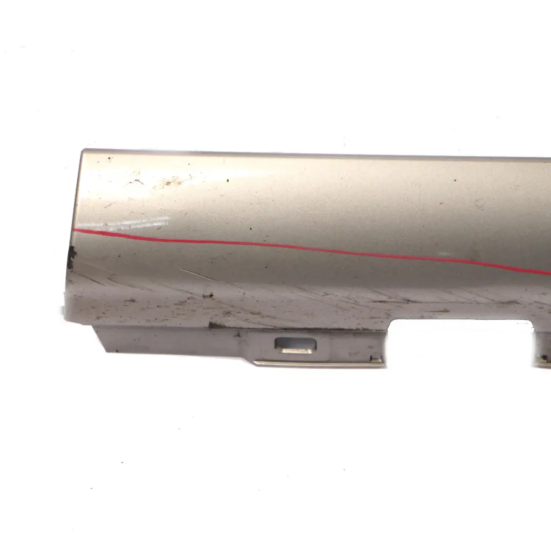 Mercedes W177 Side Skirt Left N/S Door Sill Cover W247 Mojave Silver - 859 - SKU A1776984200-MOS - Part number A1776984200