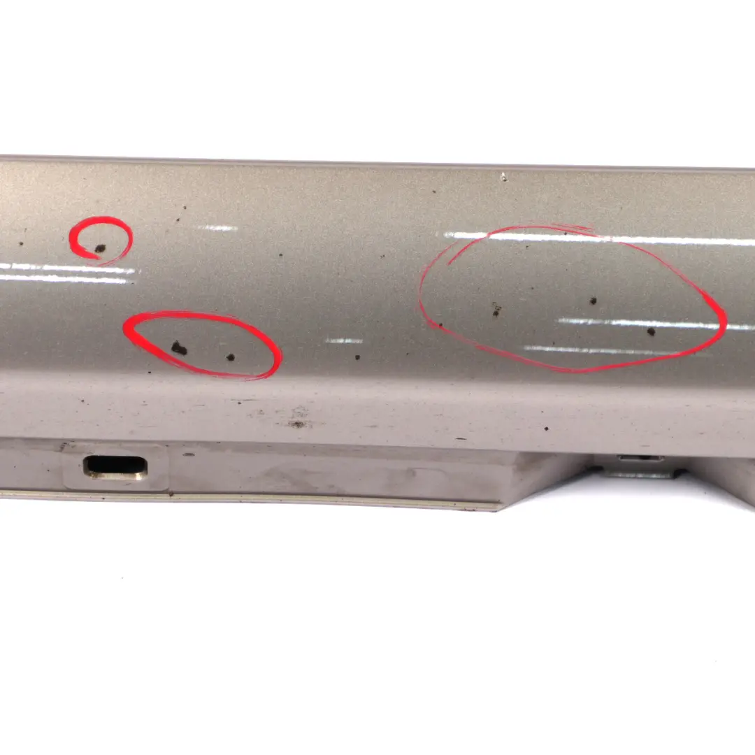 Side Skirt Left N/S Door Sill Cover W247 Mojave Silver - 859 to Mercedes W177 with Part number A1776984200 Mercedes W177 Side Skirt Left N/S Door Sill Cover W247 Mojave Silver - 859 - SKU A1776984200-MOS - Part number A1776984200