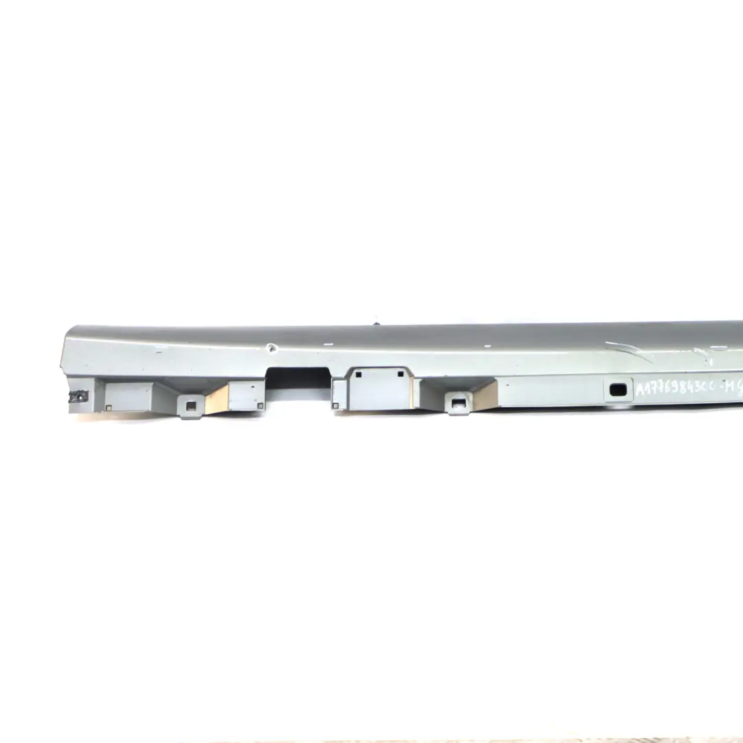 Mercedes W177 Side Skirt Right O/S Door Sill Cover W247 Mountain Grey - 787 - SKU A1776984300-MG - Part number A1776984300