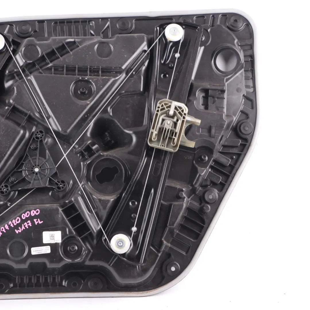 Mercedes W177 Window Regulator Lifter Mechanism Front Left Door N/S - SKU A1777200000 - Part number A1777200000
