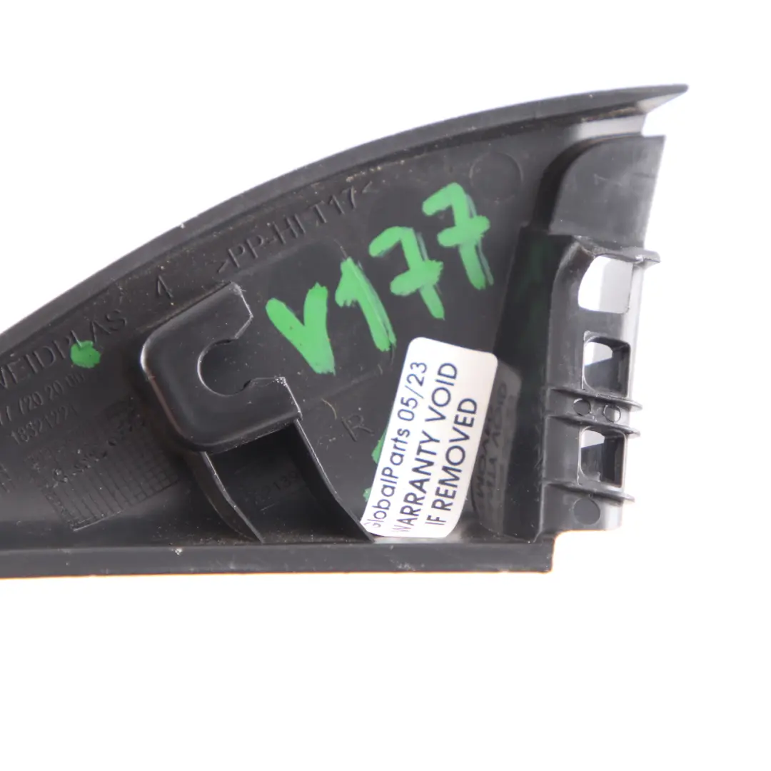 Spiegel Abdeckung Kappe Innen Verkleidung Vorne Rechts für Mercedes W177 mit Teilenummer A1777202000 Mercedes W177 Spiegel Abdeckung Kappe Innen Verkleidung Vorne Rechts - SKU A1777202000 - Teilenummer A1777202000