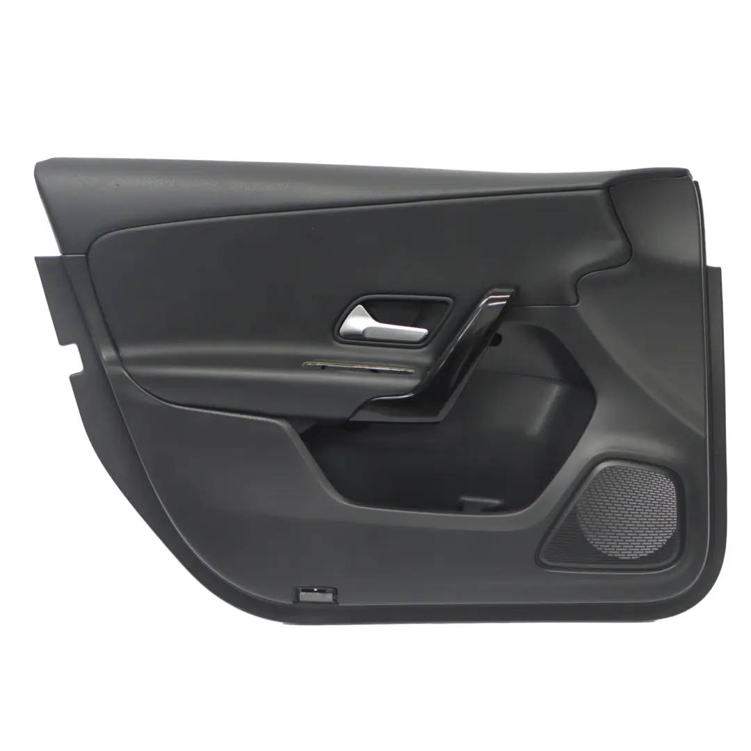 Door Card Front Left N/S Trim Panel Cover Interior Leather Black to Mercedes W177 with Part number A1777202300 Mercedes W177 Door Card Front Left N/S Trim Panel Cover Interior Leather Black - SKU A1777202300-1 - Part number A1777202300
