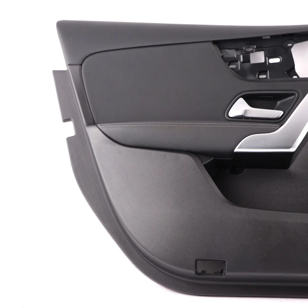 Front Door Card Mercedes W177 Left N/S Trim Panel Cover Leather Black to with Part number A1777202300 Front Door Card Mercedes W177 Left N/S Trim Panel Cover Leather Black - SKU A1777202300 - Part number A1777202300