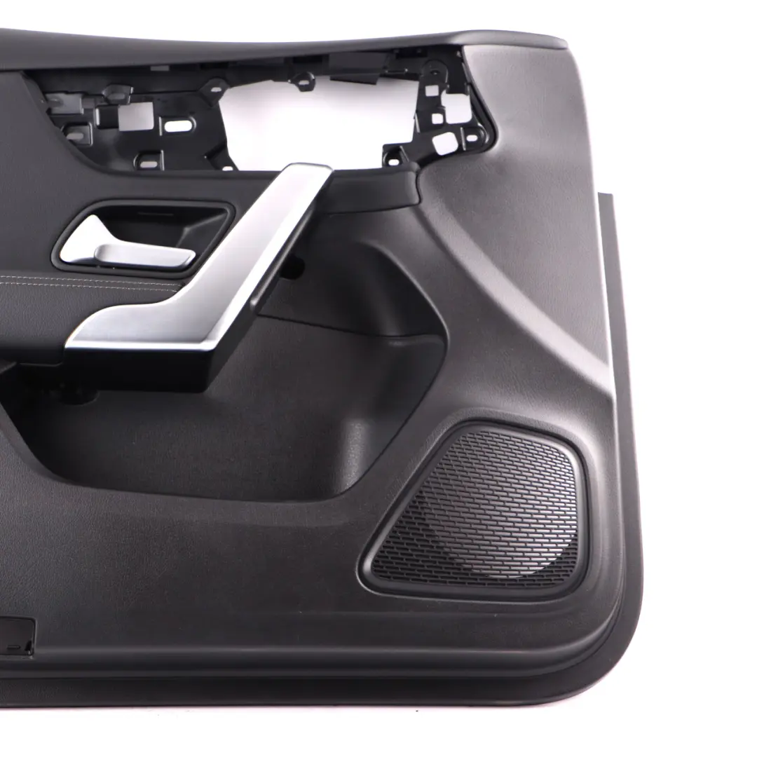  Front Door Card Mercedes W177 Left N/S Trim Panel Cover Leather Black - SKU A1777202300 - Part number A1777202300
