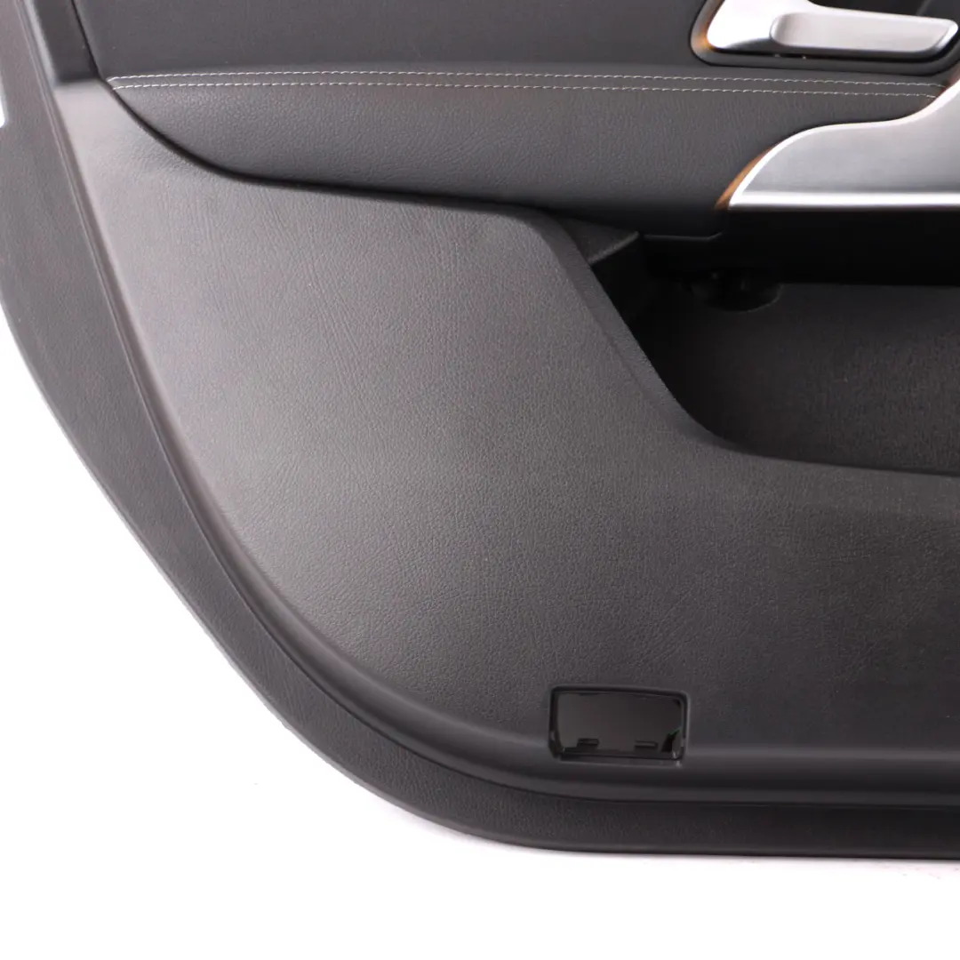  Front Door Card Mercedes W177 Left N/S Trim Panel Cover Leather Black - SKU A1777202300 - Part number A1777202300