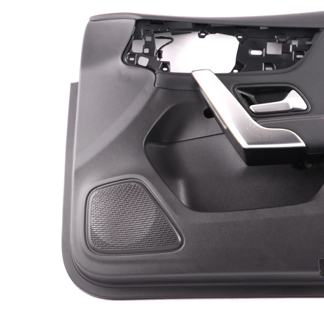 Door Card Front Right O/S Trim Panel Cover Interior Leather Black to Mercedes W177 with Part number A1777202400 Mercedes W177 Door Card Front Right O/S Trim Panel Cover Interior Leather Black - SKU A1777202400-1 - Part number A1777202400