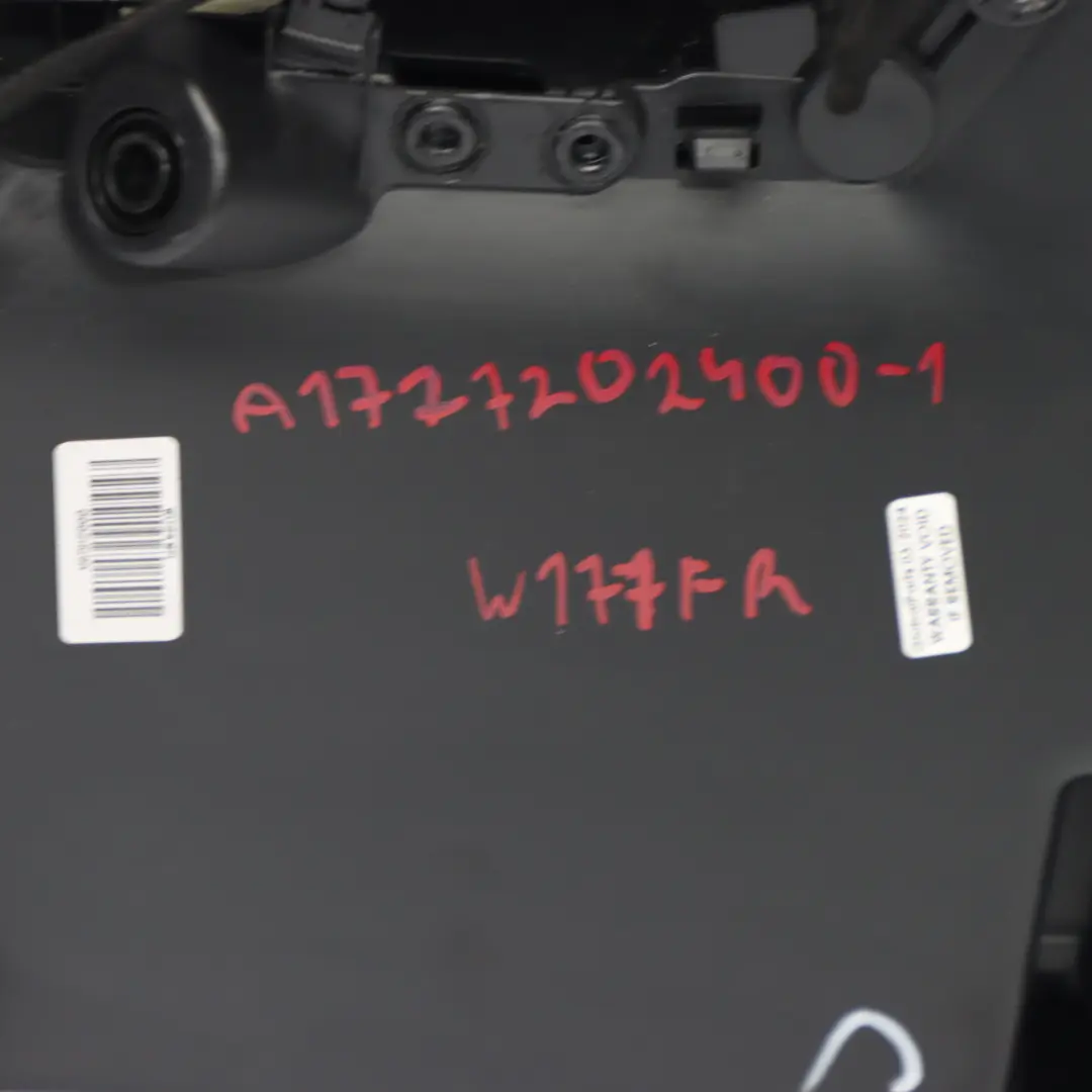 Mercedes W177 Door Card Front Right O/S Trim Panel Cover Interior Leather Black - SKU A1777202400-1 - Part number A1777202400