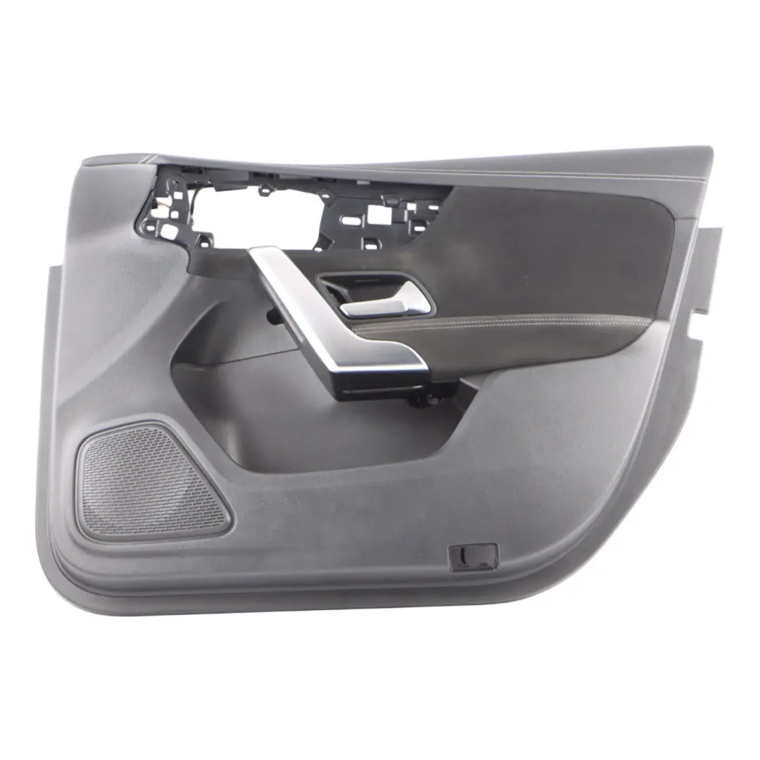 Mercedes W177 Door Card Front Right O/S Trim Panel Cover Interior Leather Black - SKU A1777202400-3 - Part number A1777202400