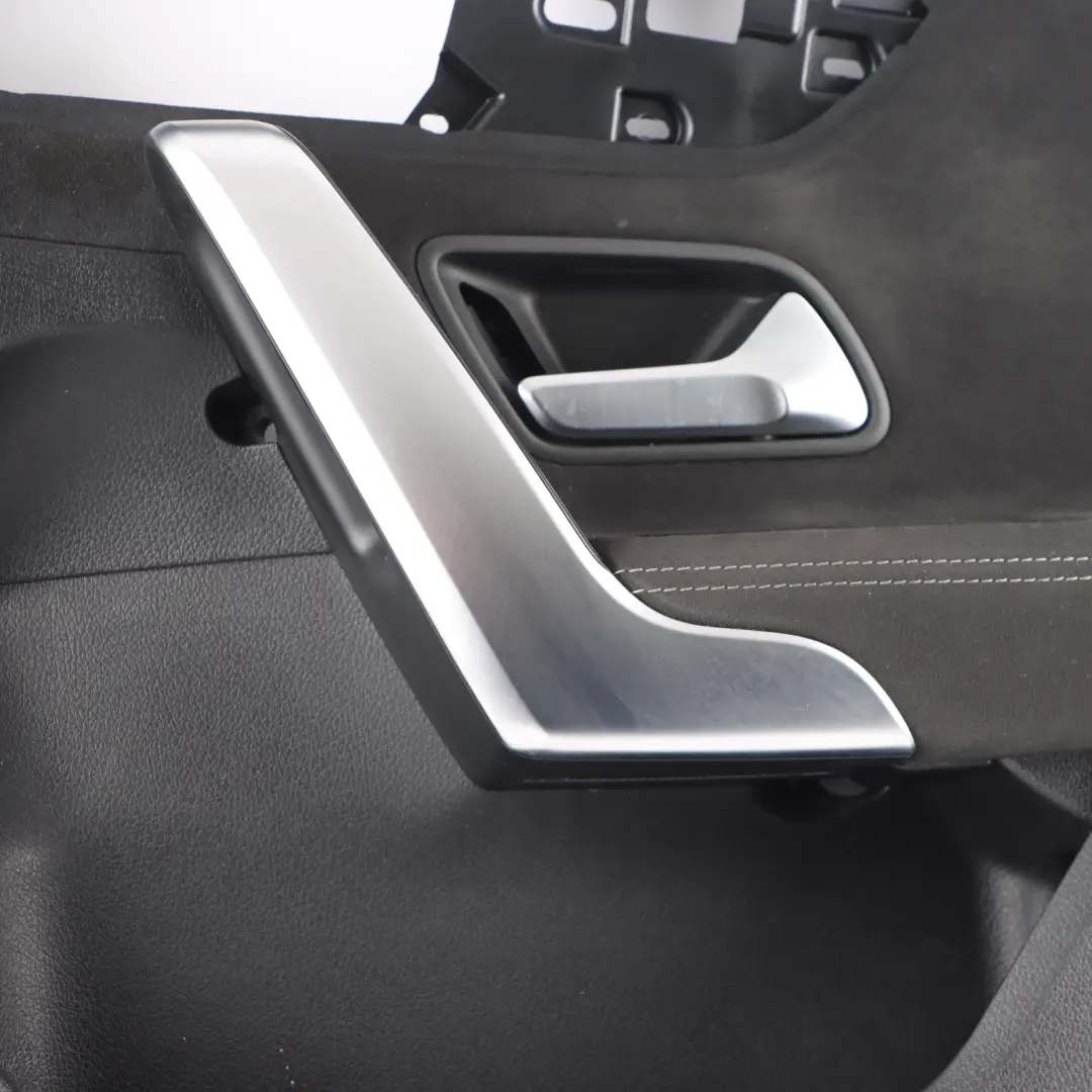 Door Card Front Right O/S Trim Panel Cover Interior Leather Black to Mercedes W177 with Part number A1777202400 Mercedes W177 Door Card Front Right O/S Trim Panel Cover Interior Leather Black - SKU A1777202400-3 - Part number A1777202400