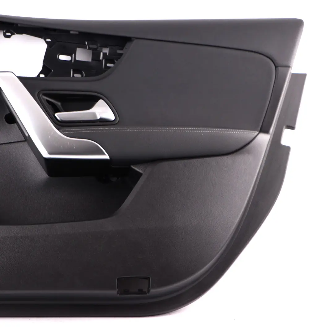 Front Door Card Mercedes W177 Right O/S Trim Panel Cover Leather Black to with Part number A1777202400 Front Door Card Mercedes W177 Right O/S Trim Panel Cover Leather Black - SKU A1777202400 - Part number A1777202400