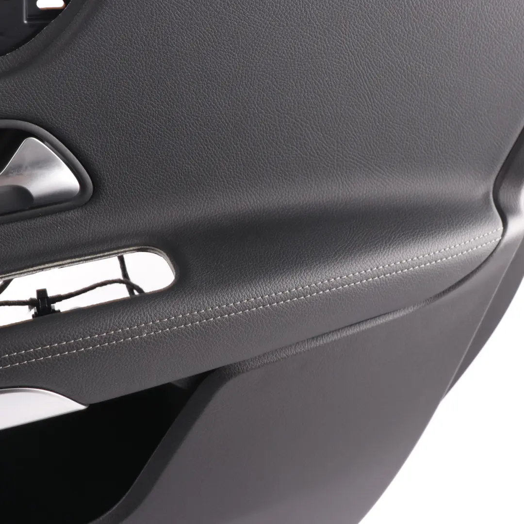 Front Door Card Mercedes W177 Right O/S Trim Panel Cover Leather Black to with Part number A1777202400 Front Door Card Mercedes W177 Right O/S Trim Panel Cover Leather Black - SKU A1777202400 - Part number A1777202400