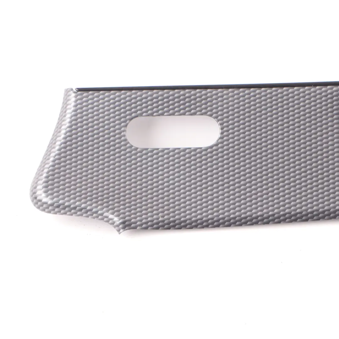 Front Door Card Trim Right O/S Cover Carbon Fiber Look to Mercedes W177 with Part number A1777202801 Mercedes W177 Front Door Card Trim Right O/S Cover Carbon Fiber Look - SKU A1777202801 - Part number A1777202801