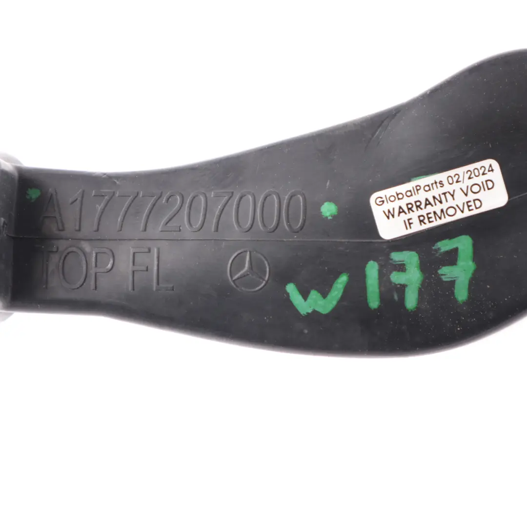 Front Door Brake Check Strap Stopper Left Right to Mercedes W177 with Part number A1777207000 Mercedes W177 Front Door Brake Check Strap Stopper Left Right - SKU A1777207000 - Part number A1777207000
