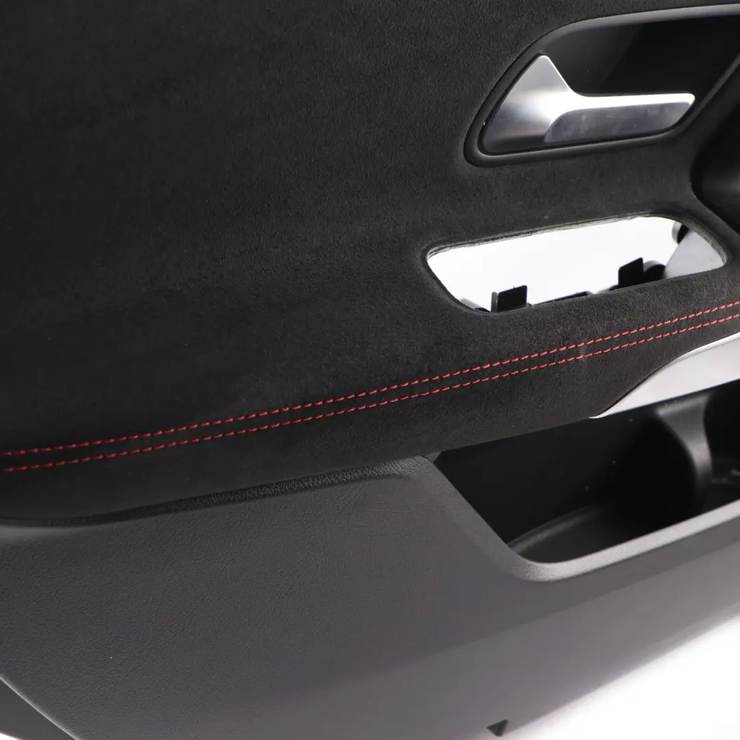  Front Door Card Mercedes W177 Left N/S Trim Panel Cover Microfiber Black - SKU A1777207905 - Part number A1777207905