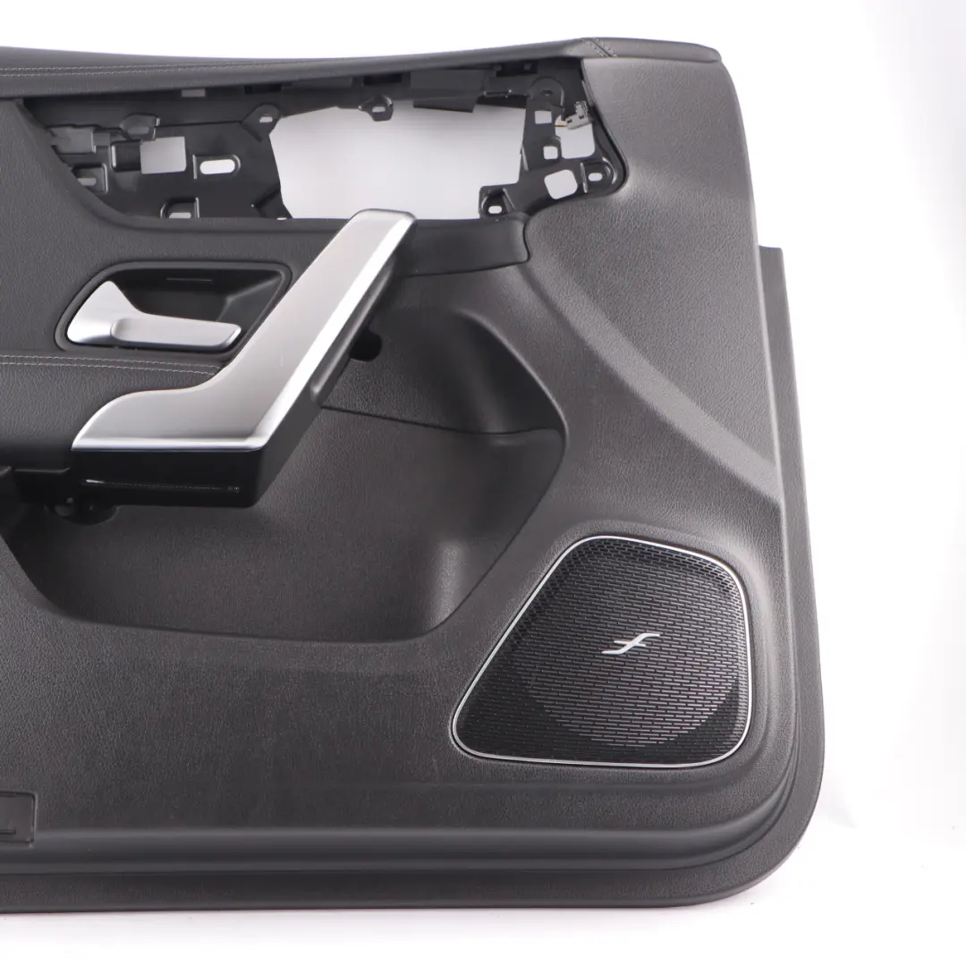  Front Door Card Mercedes W177 Left N/S Trim Panel Cover Imitation Leather Black - SKU A1777208305 - Part number A1777208305