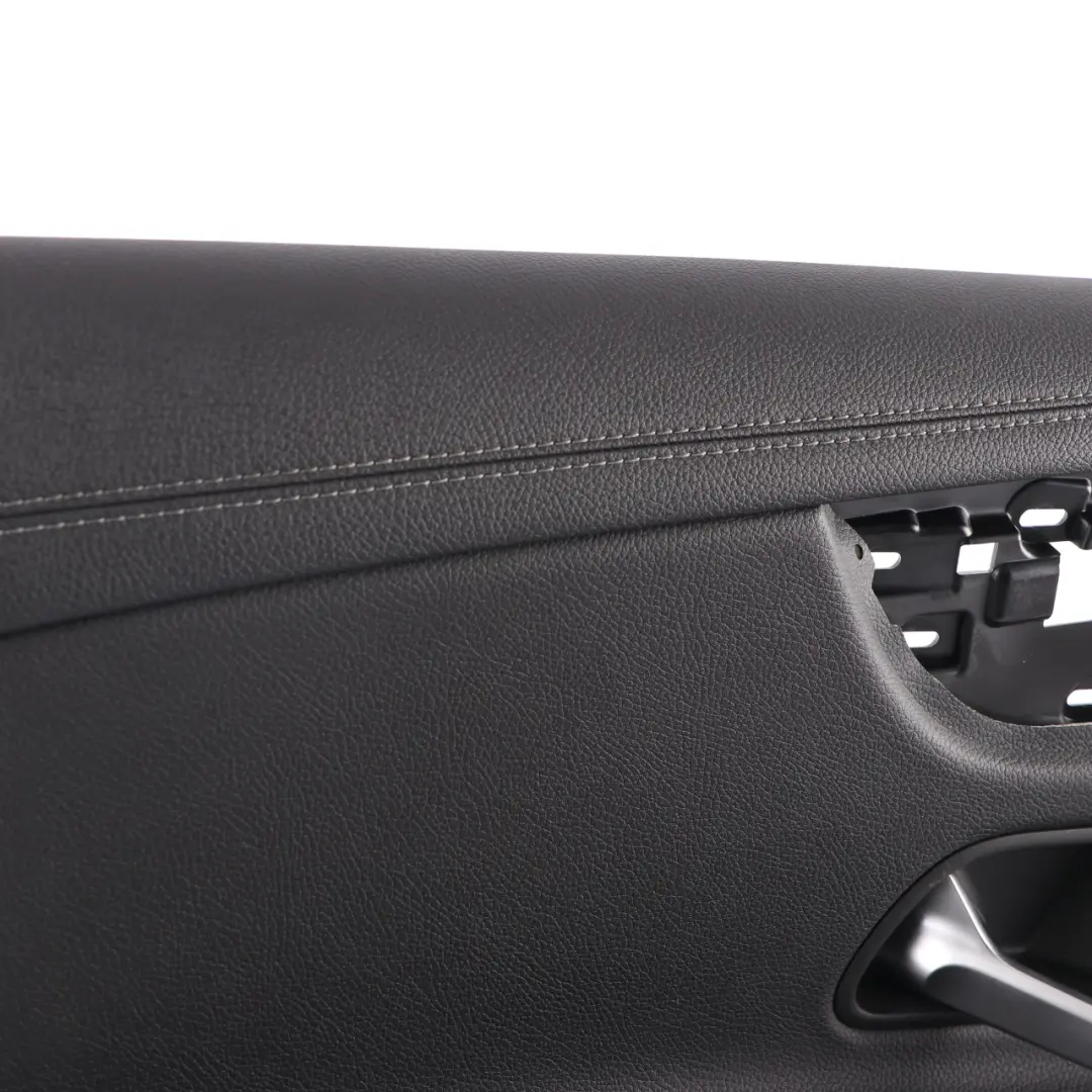  Front Door Card Mercedes W177 Left N/S Trim Panel Cover Imitation Leather Black - SKU A1777208305 - Part number A1777208305