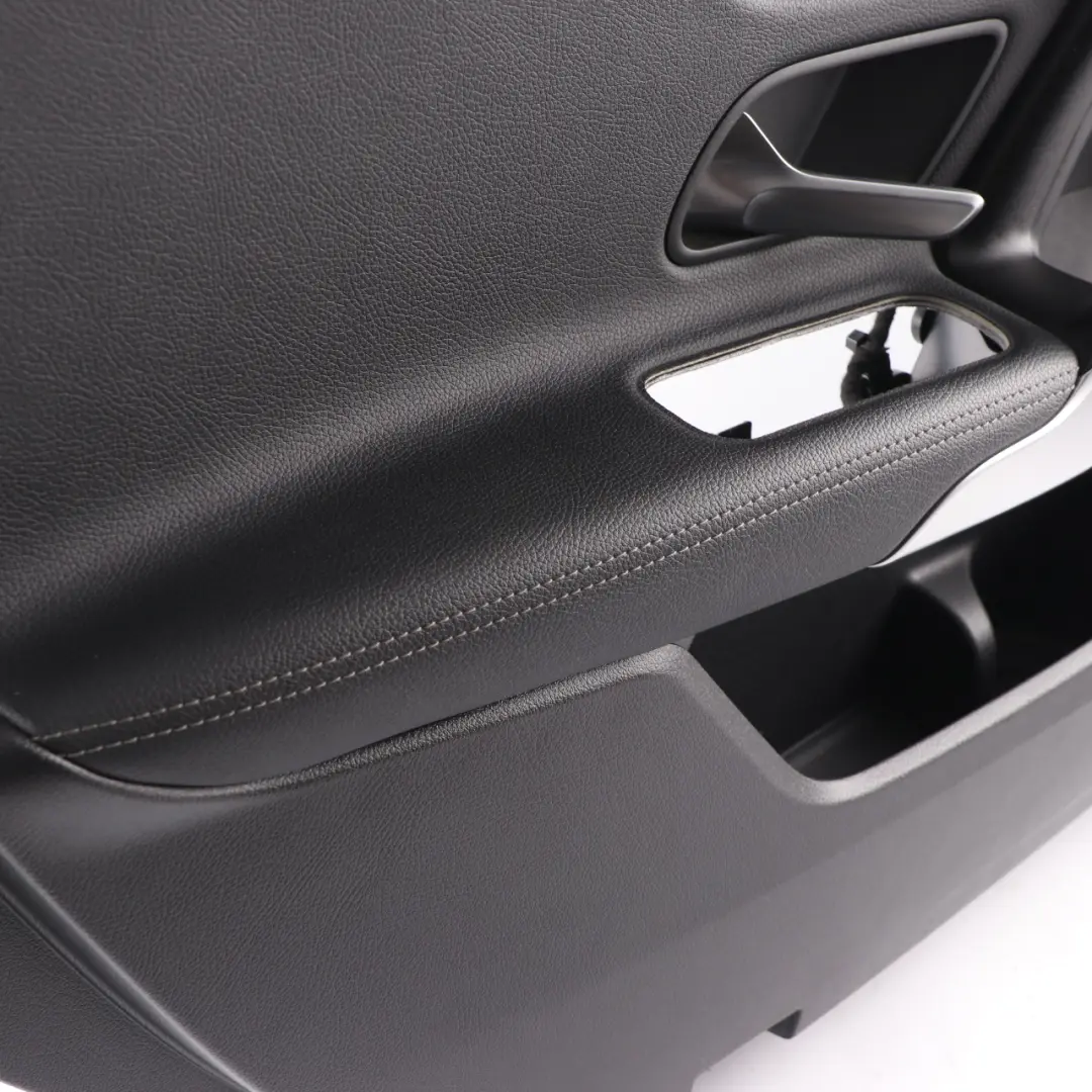 Front Door Card Mercedes W177 Left N/S Trim Panel Cover Imitation Leather Black to with Part number A1777208305 Front Door Card Mercedes W177 Left N/S Trim Panel Cover Imitation Leather Black - SKU A1777208305 - Part number A1777208305