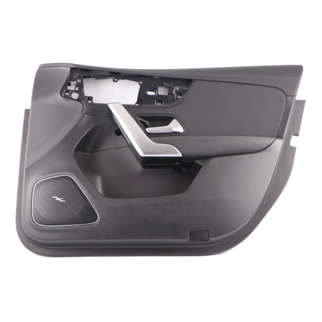 Front Door Card Mercedes W177 Right O/S Trim Panel Cover Imitation Leather Black to with Part number A1777208405 Front Door Card Mercedes W177 Right O/S Trim Panel Cover Imitation Leather Black - SKU A1777208405 - Part number A1777208405