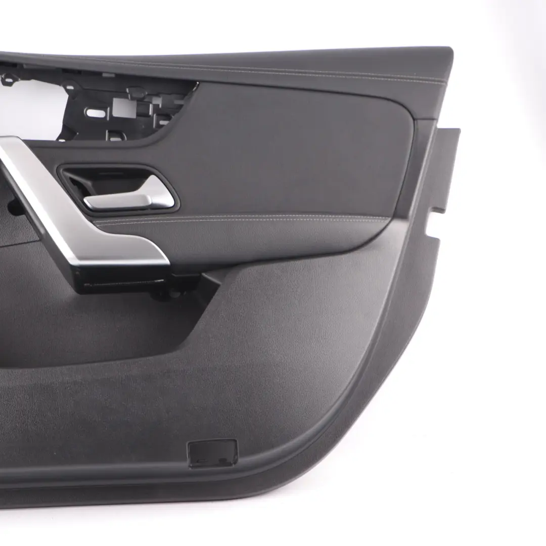  Front Door Card Mercedes W177 Right O/S Trim Panel Cover Imitation Leather Black - SKU A1777208405 - Part number A1777208405