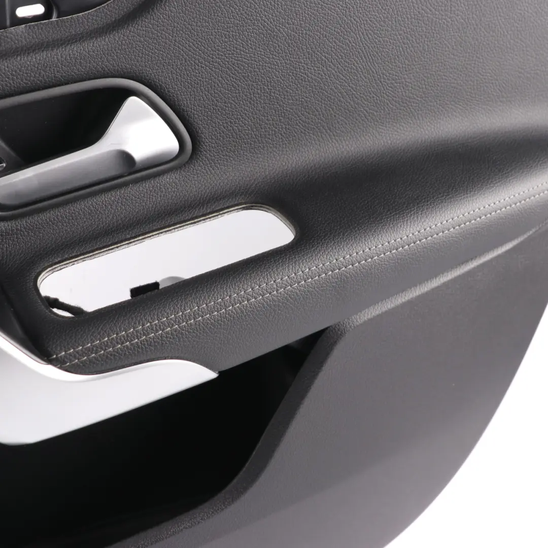  Front Door Card Mercedes W177 Right O/S Trim Panel Cover Imitation Leather Black - SKU A1777208405 - Part number A1777208405