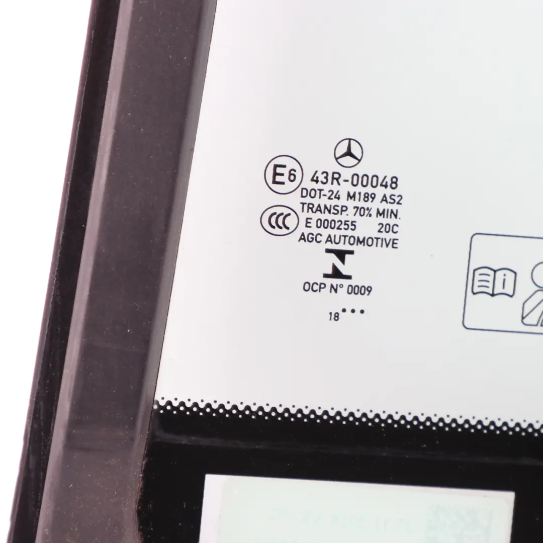 Vitrage Porte Arrière Gauche Side Quarter AS2 pour Mercedes W177 à propos du numéro de pièce A1777300100 Mercedes W177 Vitrage Porte Arrière Gauche Side Quarter AS2 - SKU A1777300100 - Numéro de pièce A1777300100