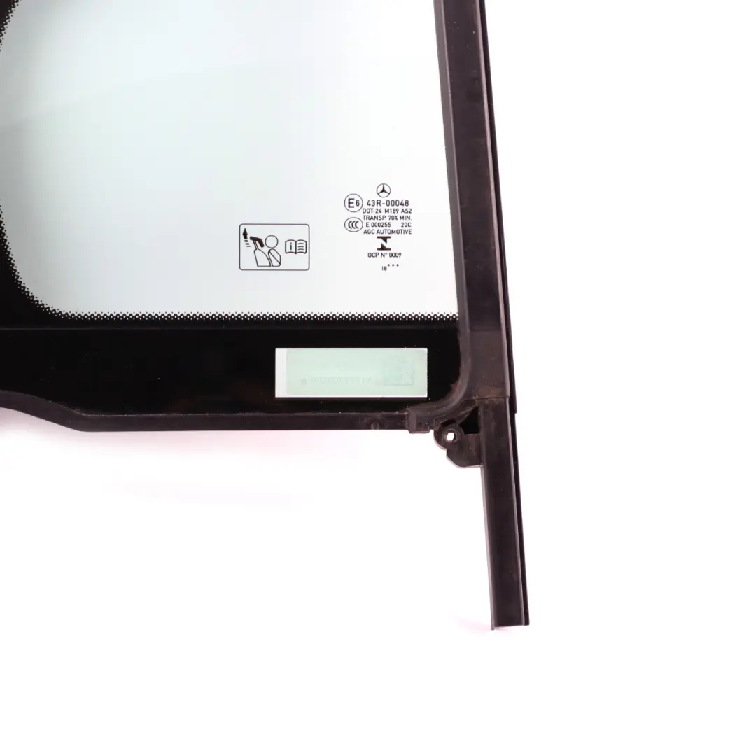 Mercedes W177 Window Glass Door Rear Right O/S Side Quarter AS2 - SKU A1777300200 - Part number A1777300200
