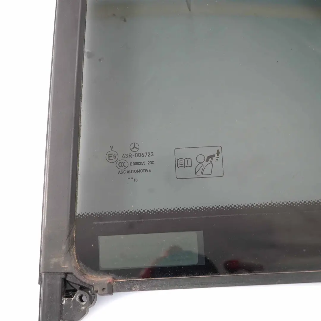 Mercedes W177 Arriere Gauche Vert Verre Vitre AS3 - SKU A1777300300 - Numéro de pièce A1777300300