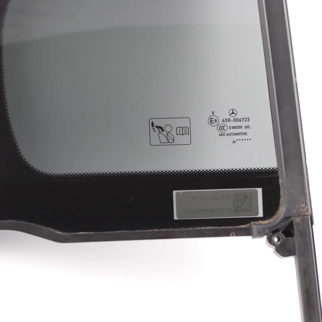 Fenster Glas Tür Hinten Rechts Viertel Getönt AS3 für Mercedes W177 mit Teilenummer A1777300400 Mercedes W177 Fenster Glas Tür Hinten Rechts Viertel Getönt AS3 - SKU A1777300400 - Teilenummer A1777300400