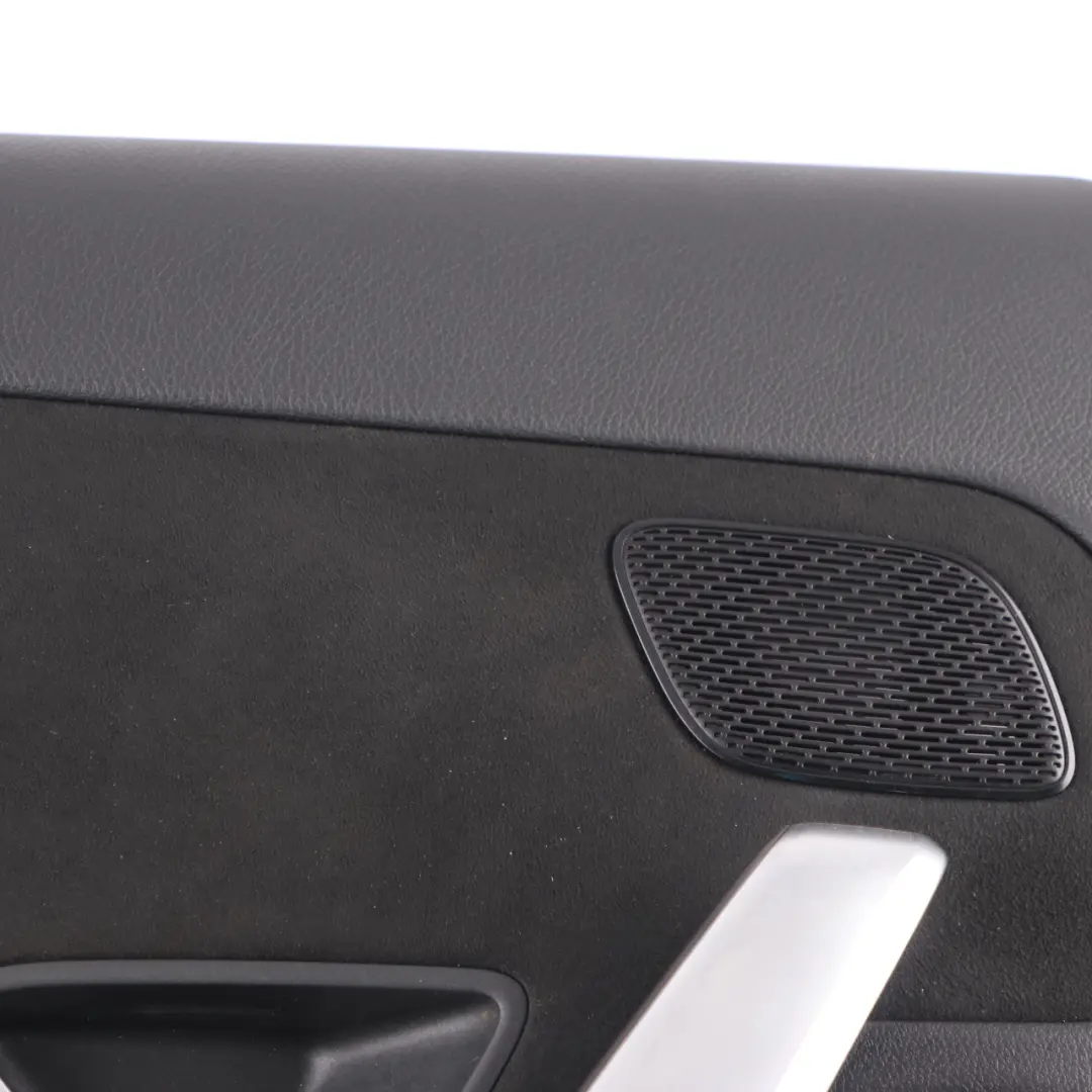 Door Card Mercedes W177 Left N/S Trim Panel Microfiber Alcantara Black to Rear with Part number A1777301102 Rear Door Card Mercedes W177 Left N/S Trim Panel Microfiber Alcantara Black - SKU A1777301102 - Part number A1777301102